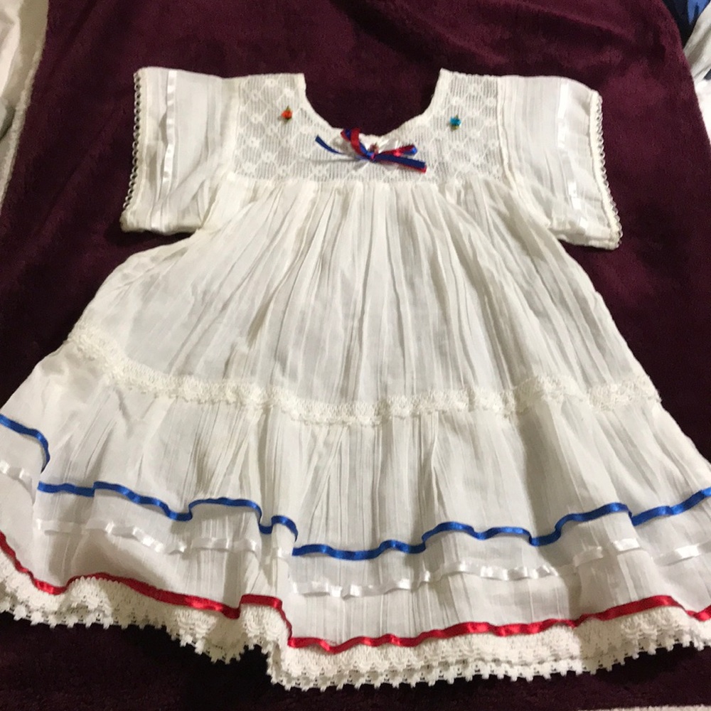 Little girl Mexican dress